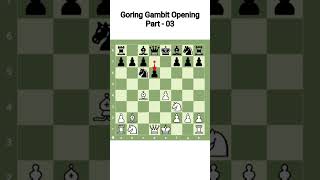 Chess Opening Day  207Goring Gambit Opening Part  03 [upl. by Calabresi]