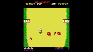 Top Roller Arcade Longplay 1983 Jaleco [upl. by Noside]