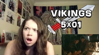 Vikings 5x01 quotThe Departed Part 1quot Reaction [upl. by Lauritz16]