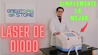 Laser de Diodo para Depilación Permanente lo mejor para la depilación definitiva [upl. by Maegan875]