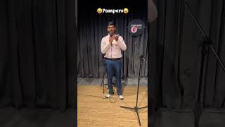 Aniruddha Patil  Part01  PAMPERS😂 standupcomedy standup marathistandupcomedy [upl. by Ettennahs]