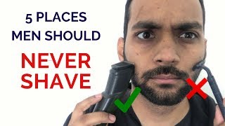 5 Body Parts Men SHOULD NEVER Shave  In Hindi  ANKIT TV [upl. by Adnovoj897]