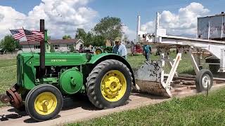 Antique Tractor Pull  2023 [upl. by Nylodnarb702]