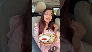 Thike chatni ka kamal🌶️🥵shorts comedy funny foodie momos [upl. by Kcirdek971]