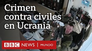 Las imágenes que muestran a soldados rusos matando civiles en Ucrania [upl. by Boys]