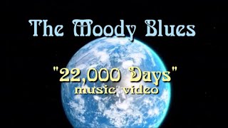 THE MOODY BLUES quot22000 Daysquot music video wlyrics 1981 deep cut Video by Visualize Prog 2022 [upl. by Ho942]