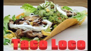 Extra Cheese Grilled Chicken Taco No flour or corn Tortilla Recipe in description [upl. by Ahtikal]