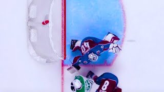 Mason Marchment Goal Call on Ice is No Goal for Goaltender Interference  Stars vs Avalanche Game 6 [upl. by Nylecoj]