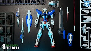 BUILD GN001 GUNDAM EXIA MG1100  GUNDAM OO  ASMRBUILD [upl. by Marcelline]