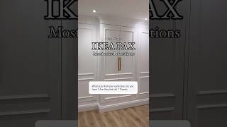 IKEA Pax Wardrobe HACK ikea ikeahack ikeapax closet [upl. by Hsitirb]