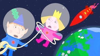 Ben and Holly’s Little Kingdom  Fly to the Moon  1Hour  HD Cartoons for Kids [upl. by Namharludba]