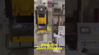 Knuckle Joint  Power Press  InDepth Functionality and Working  Mankoo India [upl. by Edison]