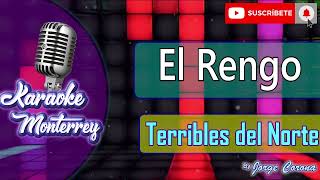 Karaoke Monterrey  Terribles del Norte  El Rengo [upl. by Aronoff]