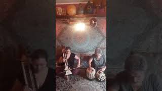 Shahang playing a folk tune and teen tal composition in Raga Bhairavi [upl. by Ojyma490]