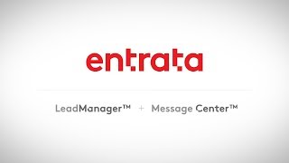 Entratas LeadManager with Message Center [upl. by Deste]