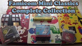 Famicom Mini Classics Club Nintendo Colección Completa Complete Box Collection [upl. by Mavra]