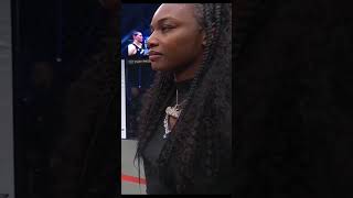 Claressa Shields vs Savannah Marshall  Face Off before PFL MMA fight [upl. by Laina709]