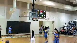 Central Talbotton VS Telfair Elite 8 High School Basketball [upl. by Ellasal]