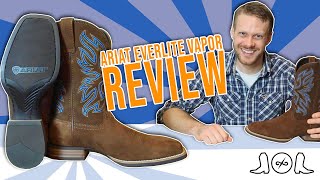 The Good Bad and Ugly of Ariat Everlite Vapor Cowboy Boots [upl. by Lartnom]