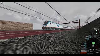 Northeast Corridor Train Simulator  New Lighting [upl. by Klemm]