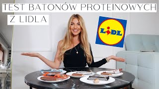 TEST BATONÓW PROTEINOWYCH Z LIDLA  DIES NATALIS [upl. by Mitchael]