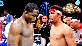 Adrien Broner USA vs Manny Pacquiao Philippines  Boxing Fight Highlights HD [upl. by Ohcirej]