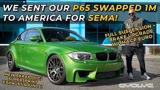 We ship our P65 V8 swapped 1M to the USA for SEMA  fcpeuro Suspension upgrades  exhaust sound [upl. by Berman508]