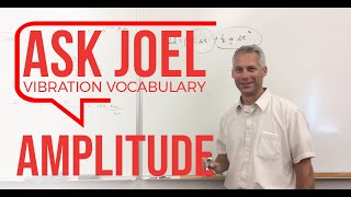 What is Amplitude in Vibration Resonance askjoel [upl. by Eniamart]