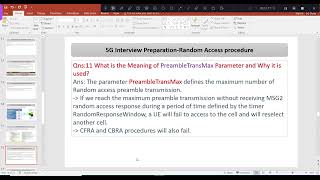5G Interview Question with Answer Part2 RACH Process [upl. by Gavrah]