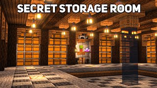 Minecraft Underground Storage Room Tutorial how to build 119 [upl. by Augustin468]