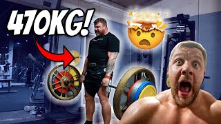 DEADLIFTING 470KG FOR REPS  ROAD TO WORLDS STRONGEST MAN EPISODE 2 [upl. by Nagear]