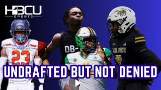 HBCU football players went undrafted But does it really matter [upl. by Neroled]