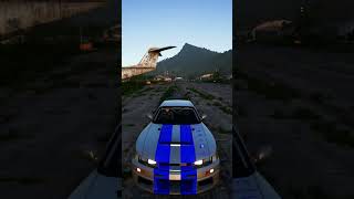 salto con Nissan Skyline GTR 1995  Forza Horizon 5 [upl. by Lakim961]