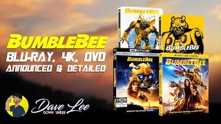 BUMBLEBEE  Bluray 4K DVD Announced amp Detailed [upl. by Orling16]