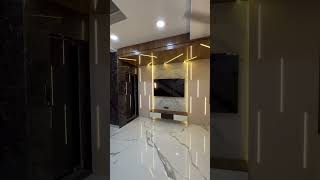 3bhk villa interior design✨ interior design homedecor lighting bestinterior hyderbadinteriors [upl. by Chalmer]