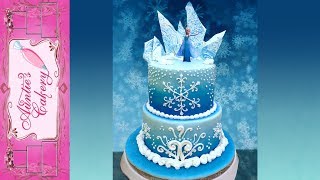 Disneys Frozen CakeAunties Style [upl. by Ralston]