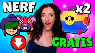 MEGACAJAS GRATIS y CAMBIOS en BRAWL STARS [upl. by Perr]