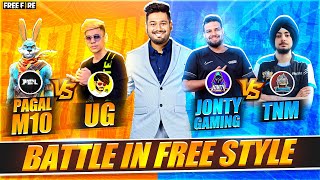 Pagal M 10 vs UG  TNM vs Jonty Gaming  Garena Free Fire totalgaming gyangaming [upl. by Cohleen945]