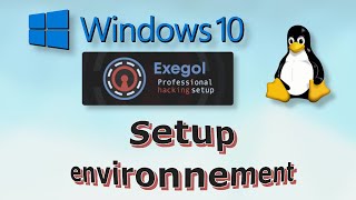 Comment INSTALLER WSL2 et Exegol FACILEMENT sur WIndows 10 [upl. by Wakerly]