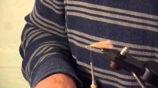 Fly Tying  Video Demonstration on Tying a Clarks Stone [upl. by Anhoj775]