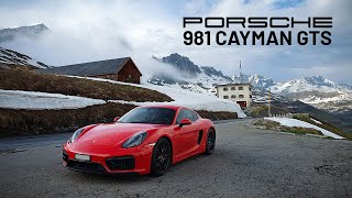 Evening Pass  RAW Porsche Cayman 981 GTS [upl. by Whale]