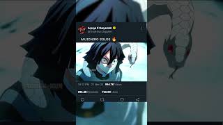 HASHIRA FIGHT🔥muichiro demonslayer sanemi tanjiro ytviral ytshorts anime amv kny fyp yt [upl. by Alatea]