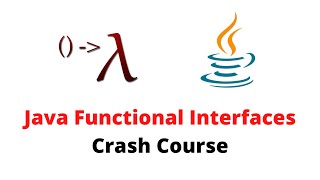 Functional Interface in Java 8  Java 8 Features  Crash Course ✅ [upl. by Orvil]