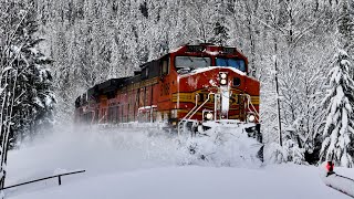 Winter Washington Snow Trains [upl. by Castillo702]