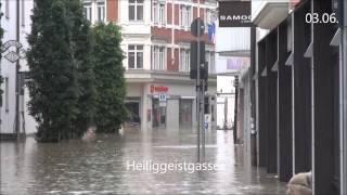 Hochwasser Passau Innenstadt Juni 2013 [upl. by Nalyorf]