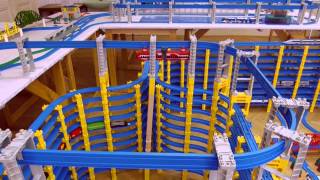 プラレール TomyPlarail  23 trains on a large layout at the Czech Exhibition 2014 HD [upl. by Panaggio346]