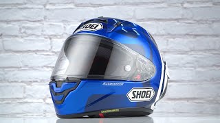 Shoei X15 A Marquez 73 Helmet [upl. by Nigle492]