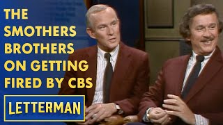 The Smothers Brothers On Getting Fired By CBS  Letterman [upl. by Donavon]