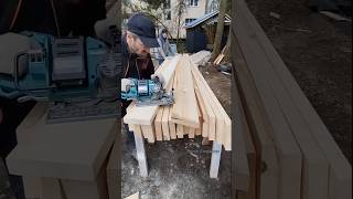 How to Quickly Mark and Cut Rafters to The Same Size roof [upl. by Pierette]