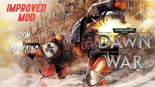 Dawn of War Improved Campaign Mod  Beginning of war  2024  gameplay Part 1 Insane Difficulty [upl. by Marven]